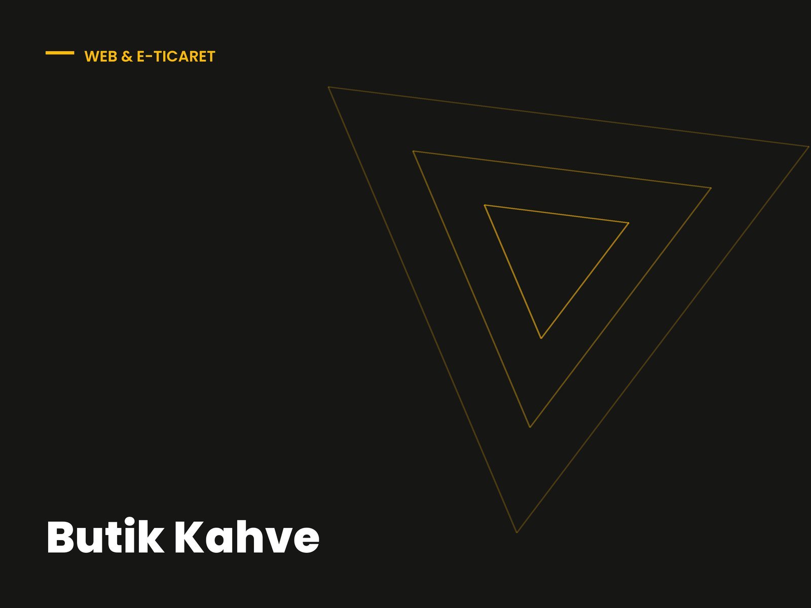 Butik Kahve — Shopify Mağazası